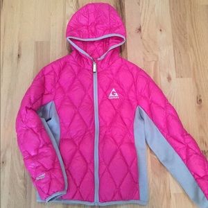 Girls Pink Winter Coat by Gerry